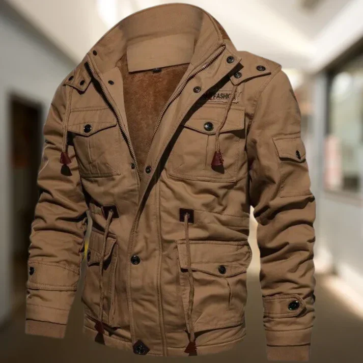 Matteo | Exklusiver Komfort Fit Herren Bomberjacke - Image 4