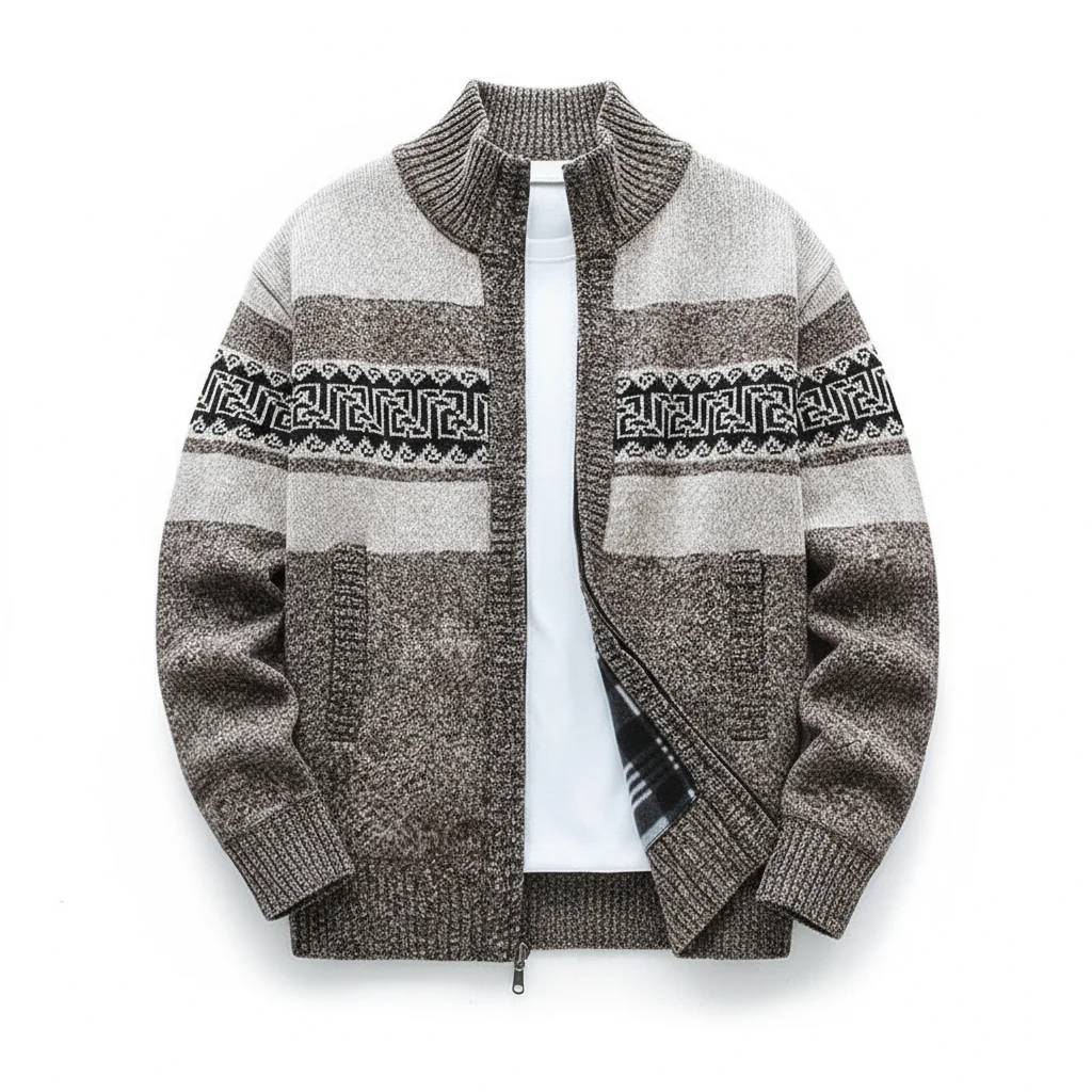 Matthew | Zip-Up Vintage Cardigan - Image 4