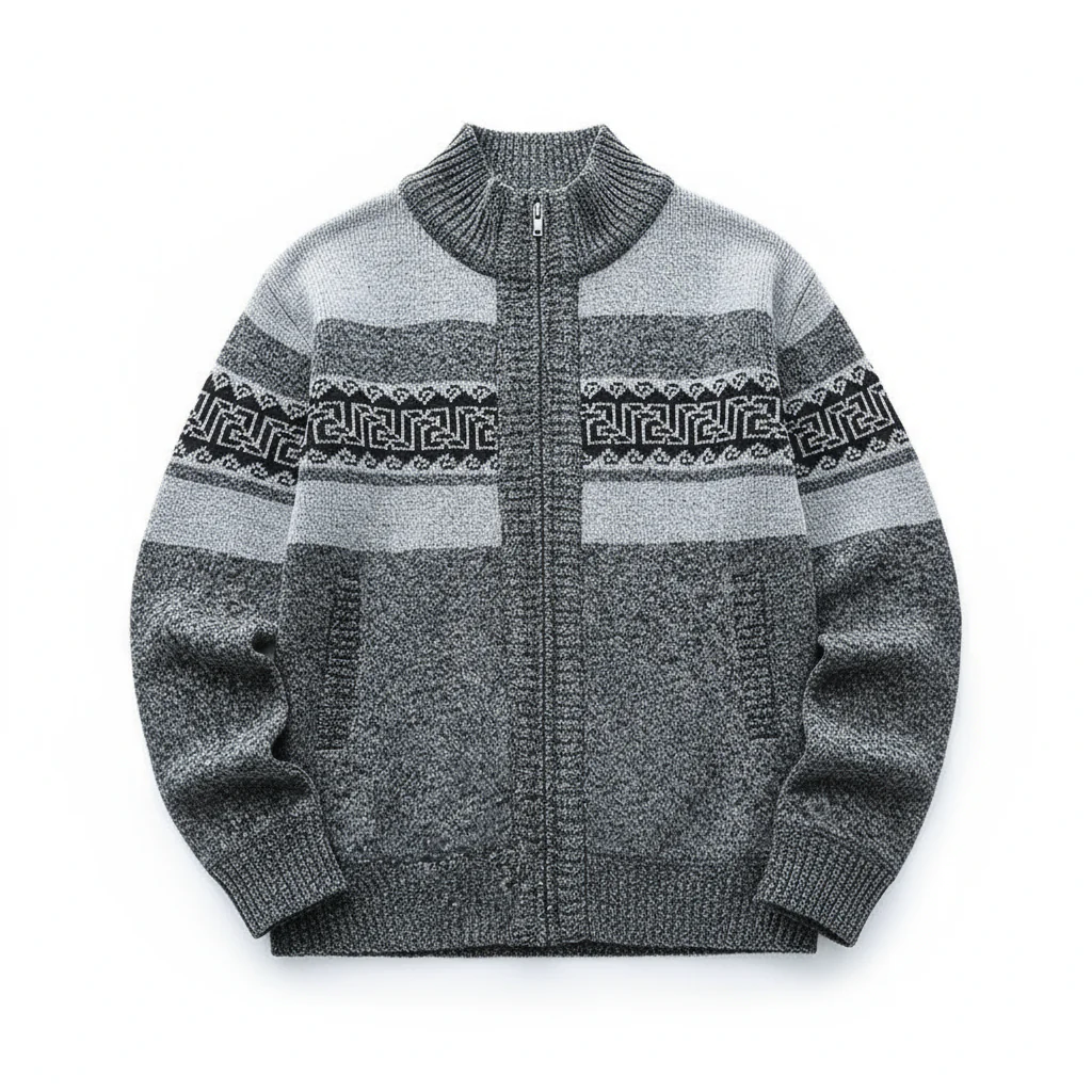 Matthew | Zip-Up Vintage Cardigan - Image 5