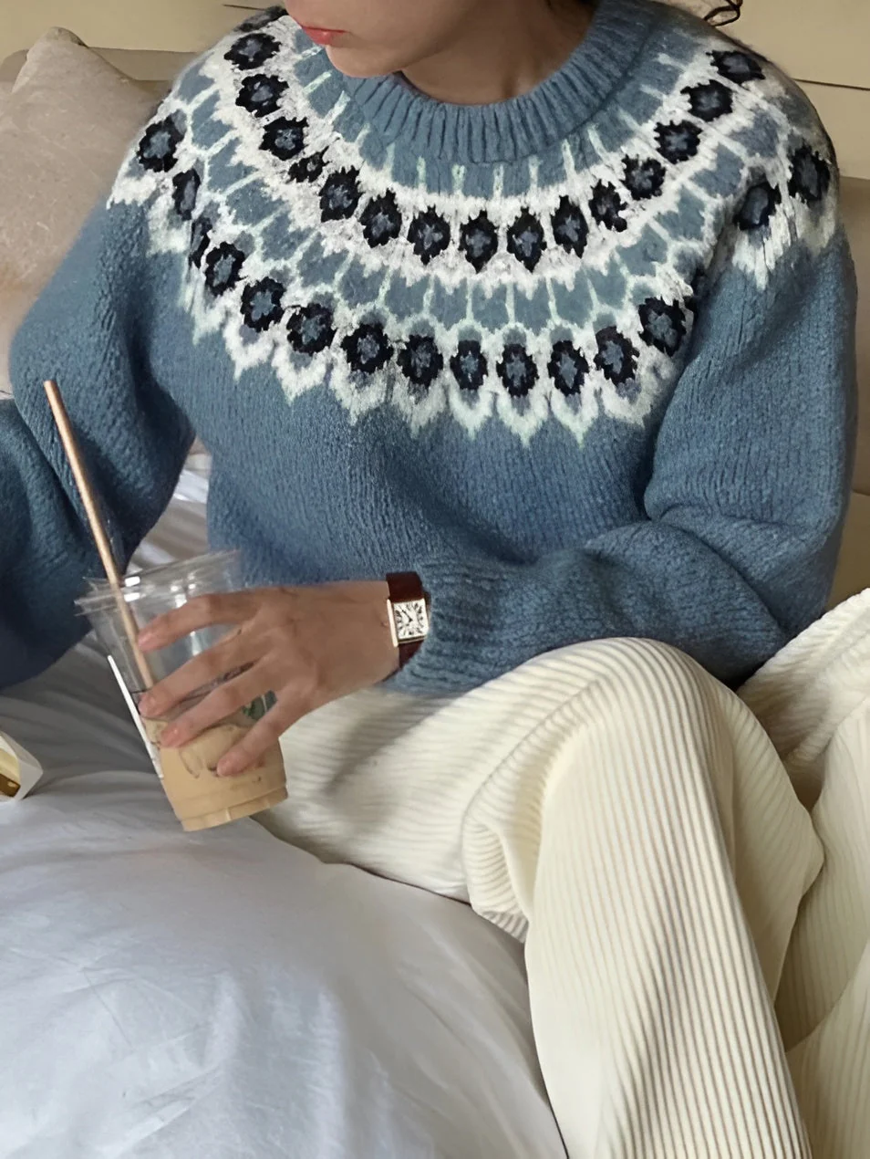 Maud | Jacquard Sweater