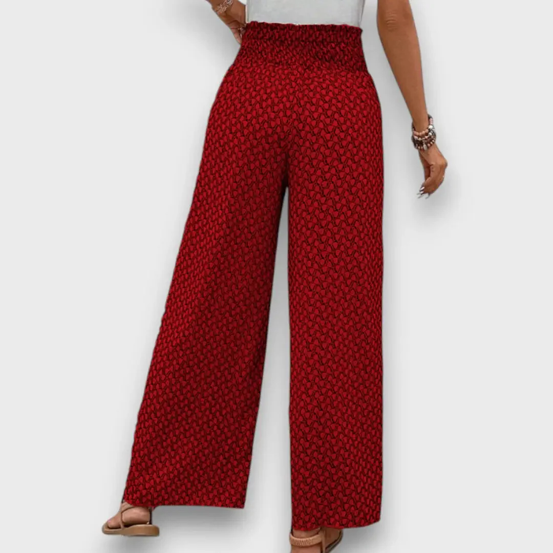 Mavilda – Weit geschnittene Hose mit hohem Bund - Image 5