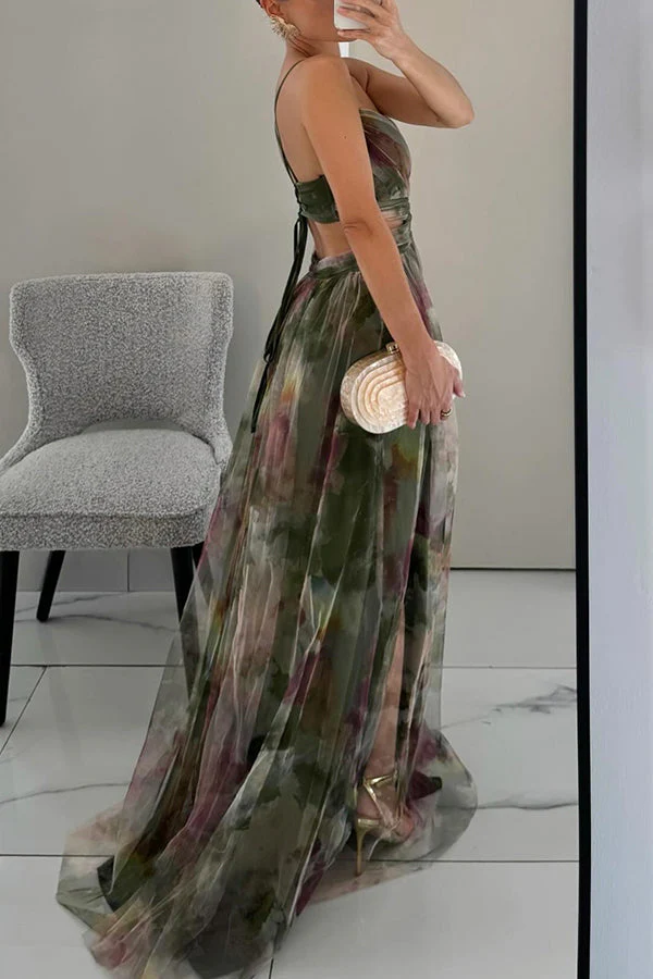 Maxikleid mit Blumendruck für Damen – Elegantes Sommerkleid für besondere Anlässe - Image 8
