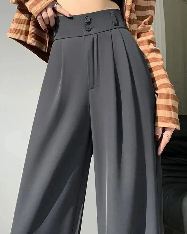 Mayla Hochtaillierte Hose mit Weitem Bein - Image 8
