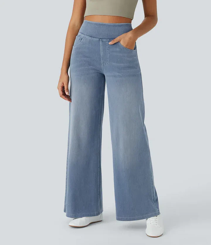 MECHTHILD - WEITE JEANS MIT ELASTISCHEM BUND - Image 13