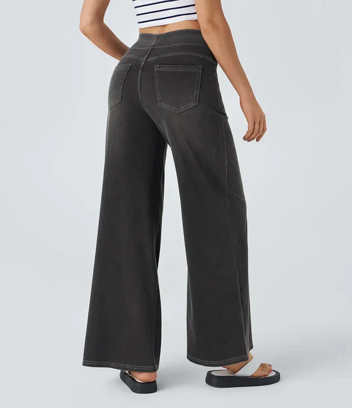 MECHTHILD - WEITE JEANS MIT ELASTISCHEM BUND - Image 2
