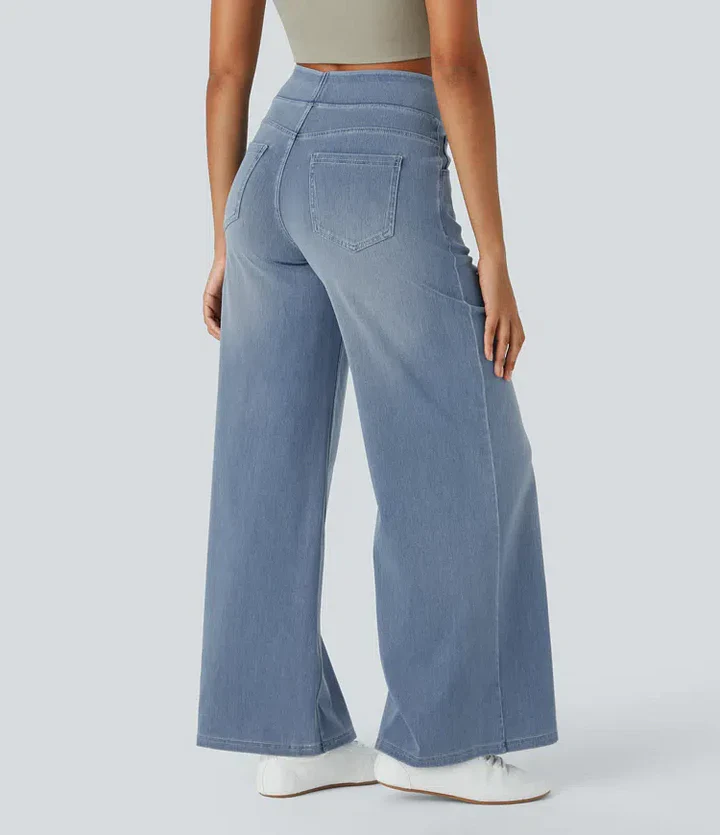 MECHTHILD - WEITE JEANS MIT ELASTISCHEM BUND - Image 6