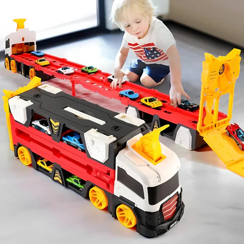 MechTrack – Vielseitiger Transformator-Lkw mit Rennstrecke - Image 3