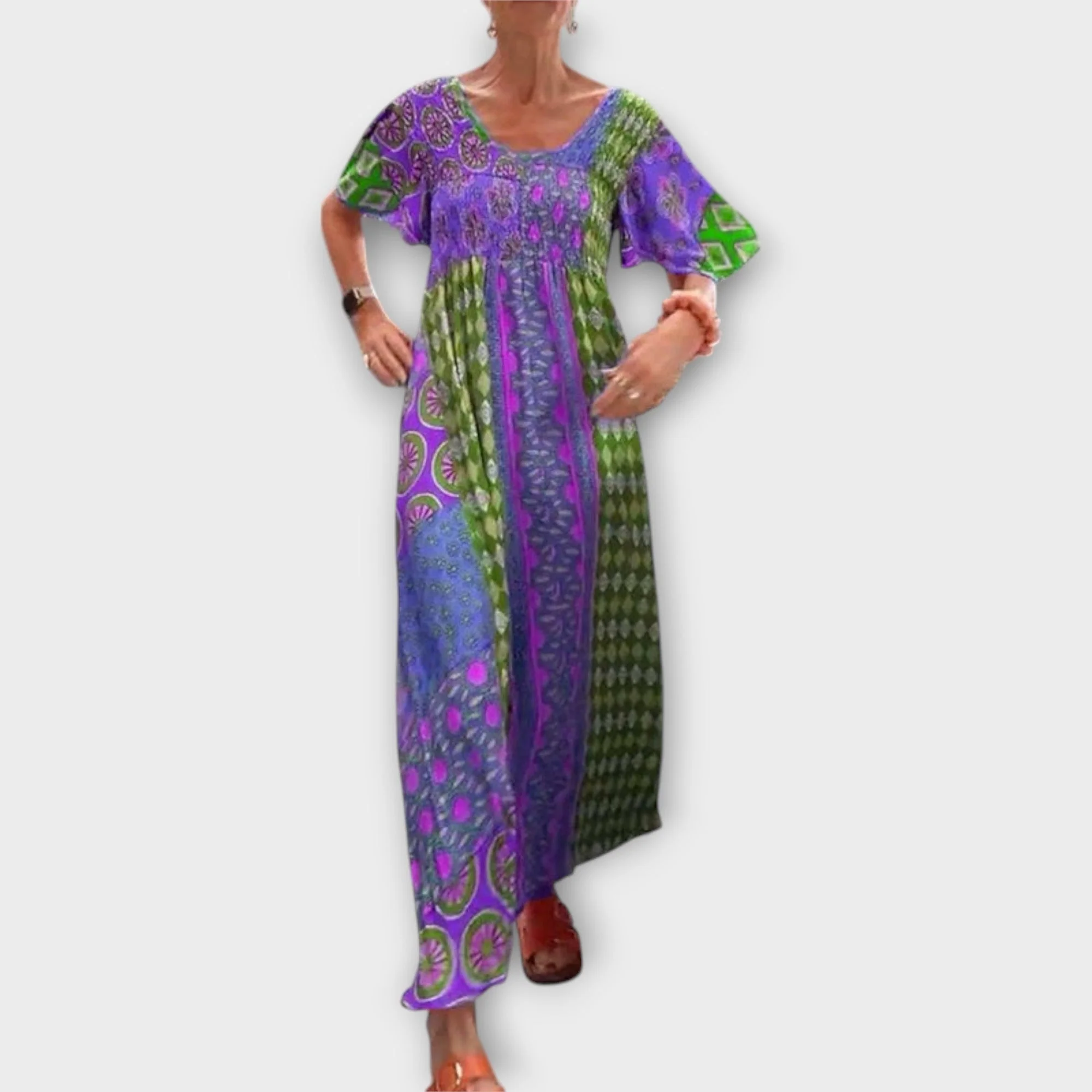 Melania - Lebhaftes Boho-Kleid im trendigen Stil - Image 2