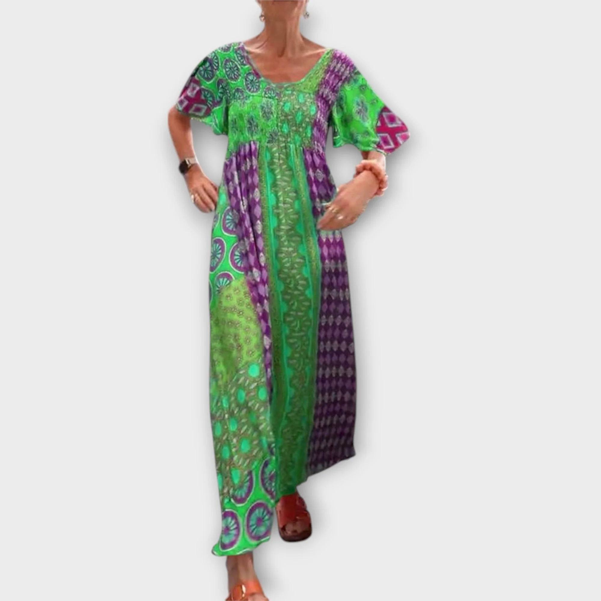 Melania - Lebhaftes Boho-Kleid im trendigen Stil - Image 5