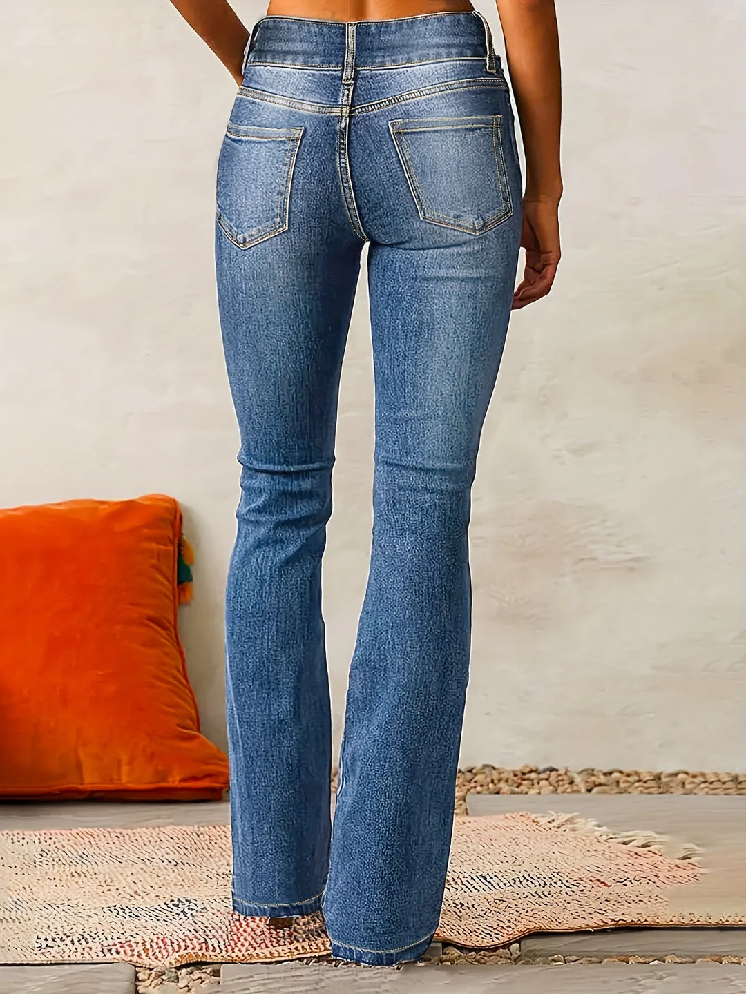 MELANIE - SCHLAGJEANS MIT HOHEM BUND - Image 6