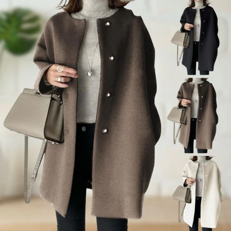 MELINA - ELEGANTER WOLLMANTEL