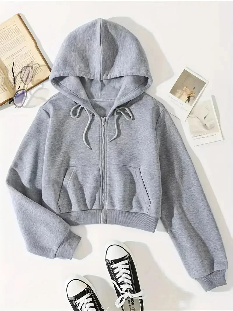 Melissa – kapuzenpullover mit geteiltem reißverschluss - Image 9