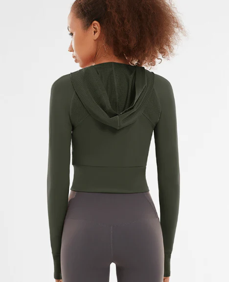 Merna Beschnittener Kapuzenpullover - Image 2