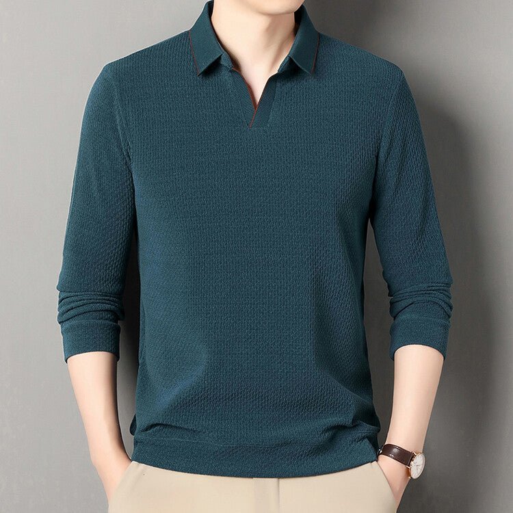MEYER - LANGARMLIGES STRICK-POLOSHIRT - Image 10