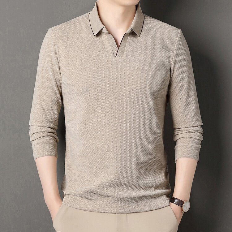 MEYER - LANGARMLIGES STRICK-POLOSHIRT - Image 7