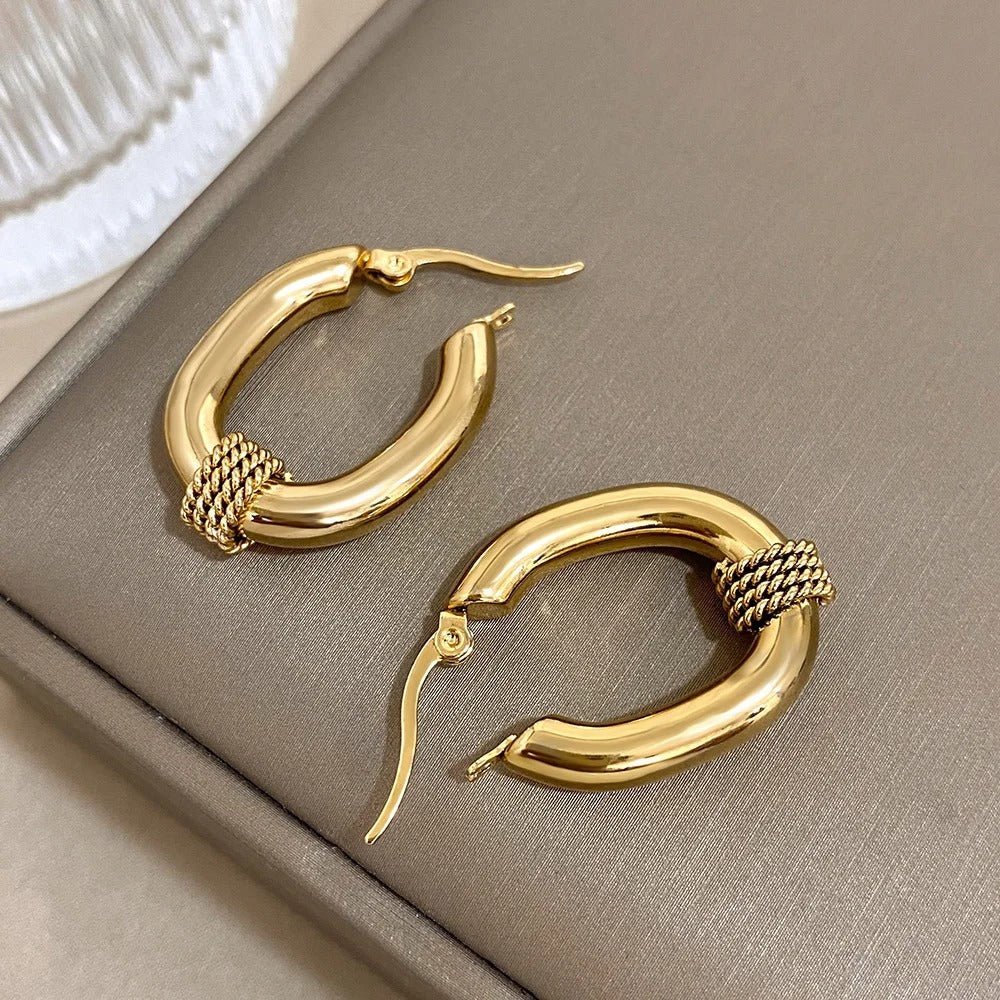 Micara - Braided Loops - Ohrringe - Image 2