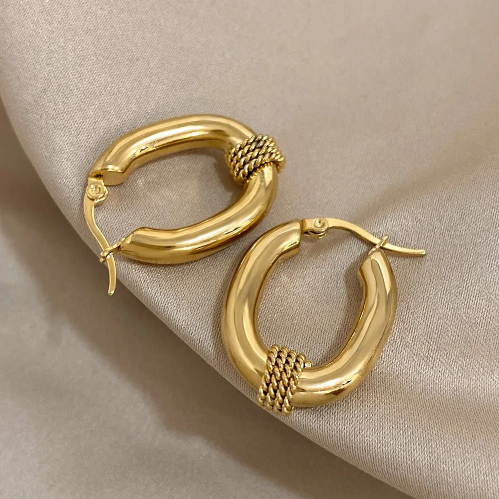 Micara - Braided Loops - Ohrringe - Image 5