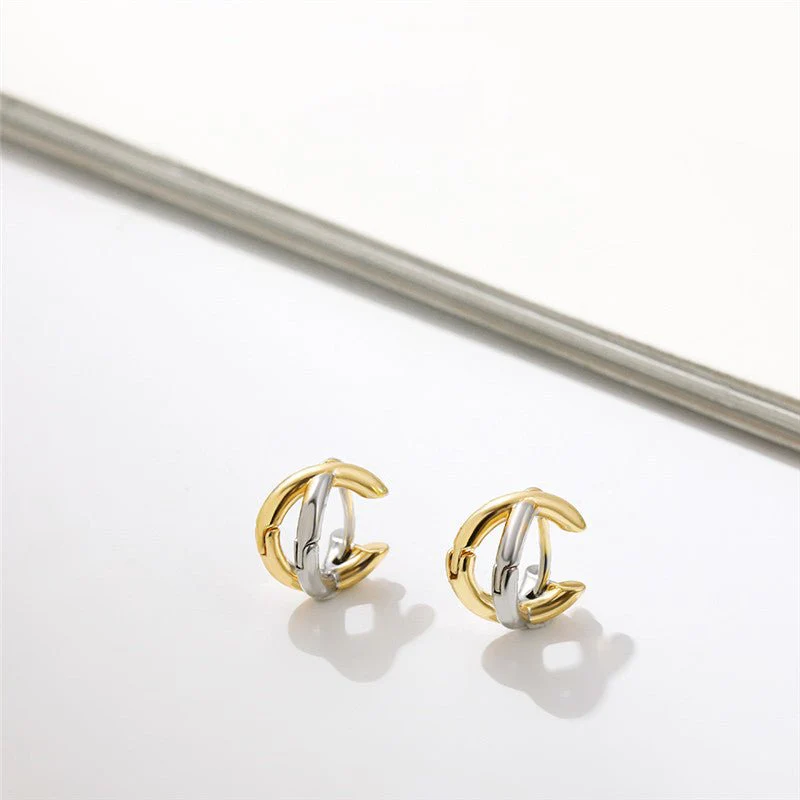 Micara - Crossover Hoops - Ohrringe - Image 6