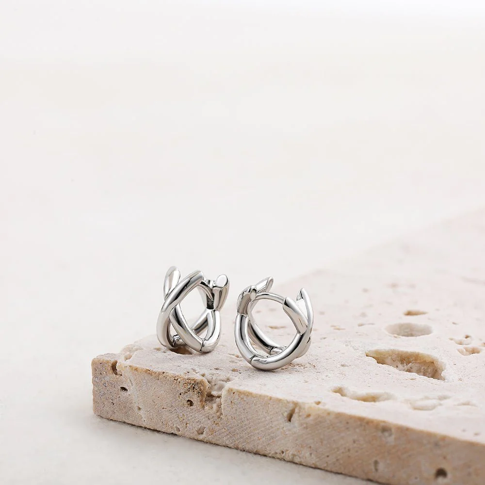 Micara - Crossover Hoops - Ohrringe - Image 8
