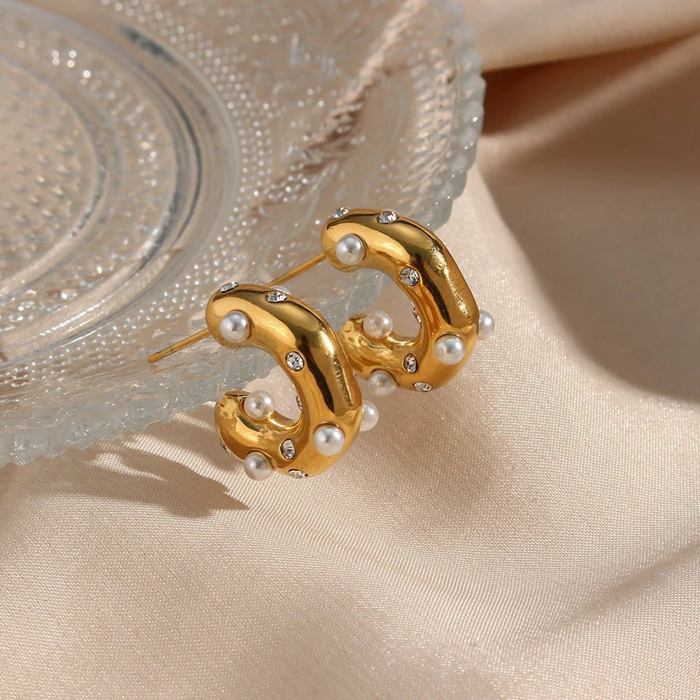 Micara – Dotted Pearls – Ohrringe - Image 3