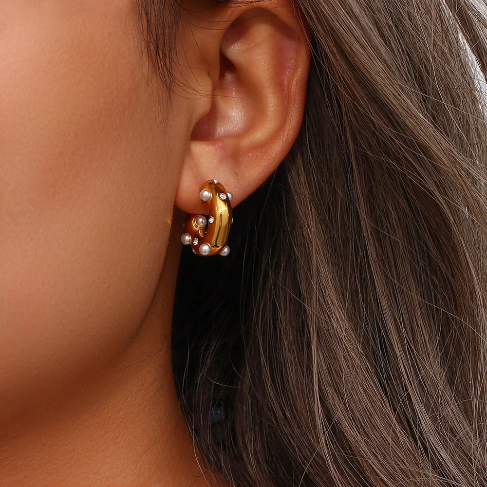 Micara – Dotted Pearls – Ohrringe - Image 5