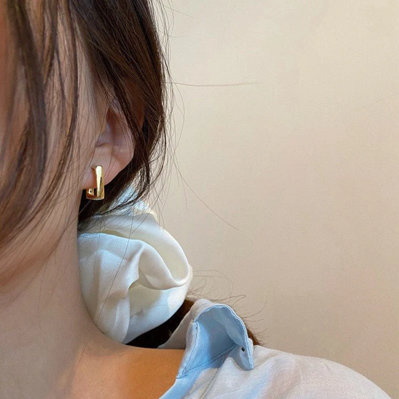 Micara - Geometric Hoops - Ohrringe - Image 2