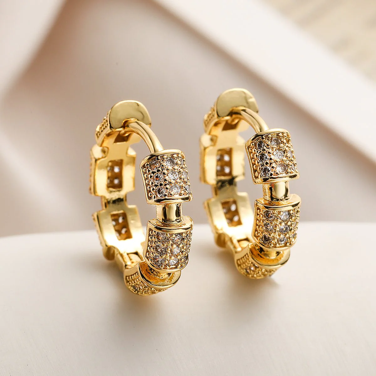 Micara - Glitzy Duo - Ohrringe
