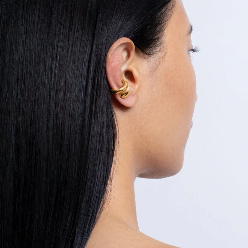 Micara - Golden Huggies - Ohrringe - Image 3