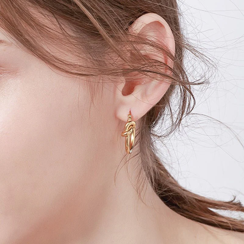 Micara - Knotty Hoops - Ohrringe - Image 2