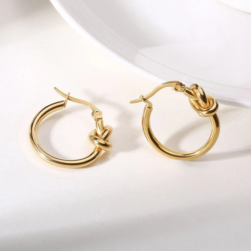 Micara - Knotty Hoops - Ohrringe - Image 3