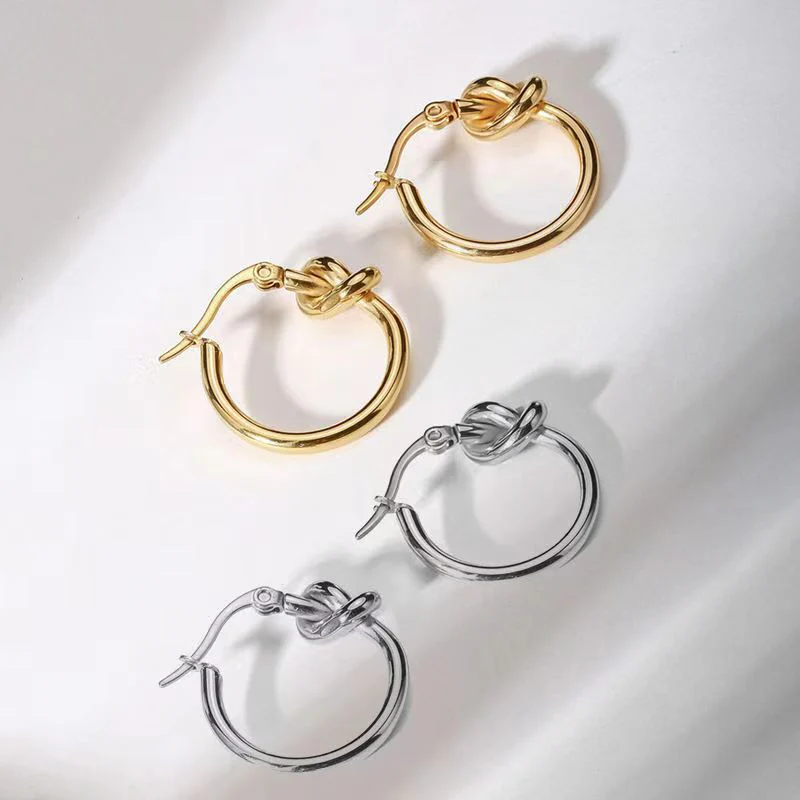 Micara - Knotty Hoops - Ohrringe - Image 5