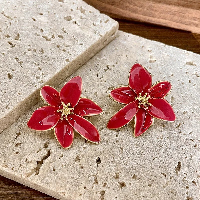 Micara - Red Blossoms - Ohrringe - Image 3