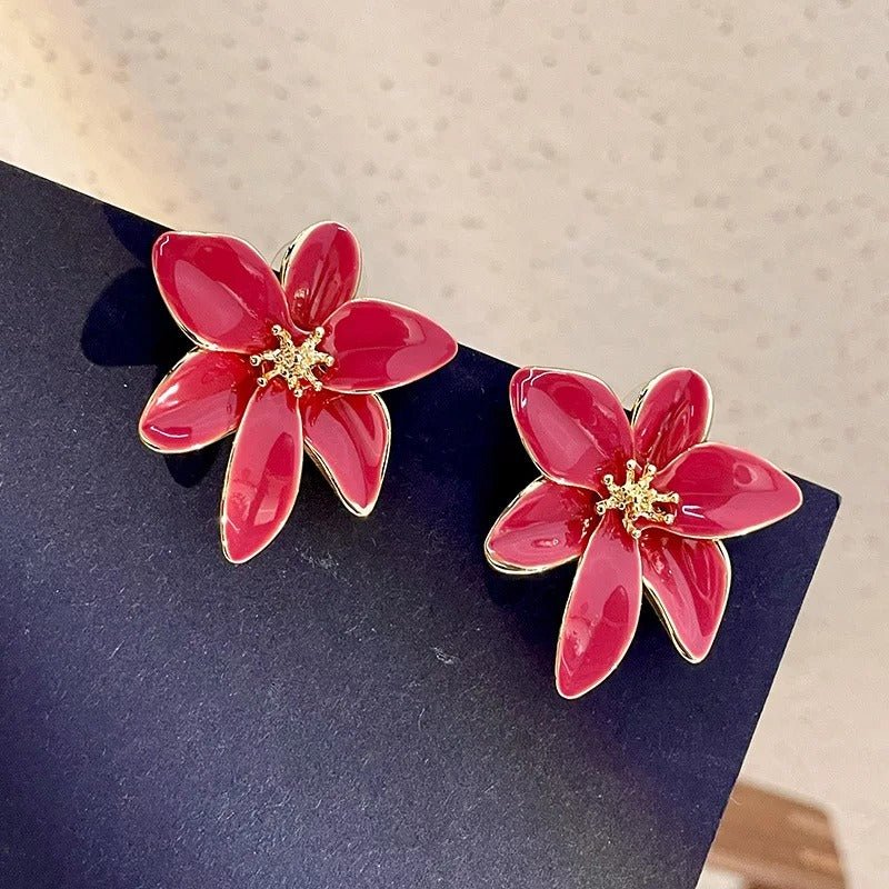 Micara - Red Blossoms - Ohrringe - Image 5