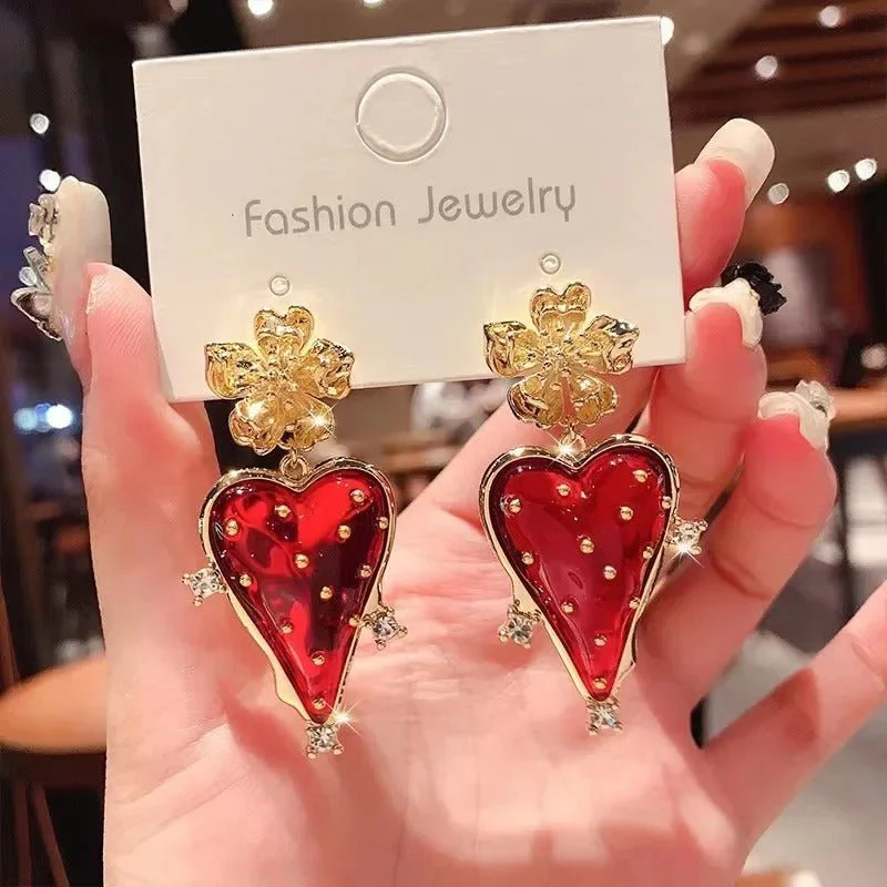 Micara - Strawberry Hearts - Ohrringe - Image 3