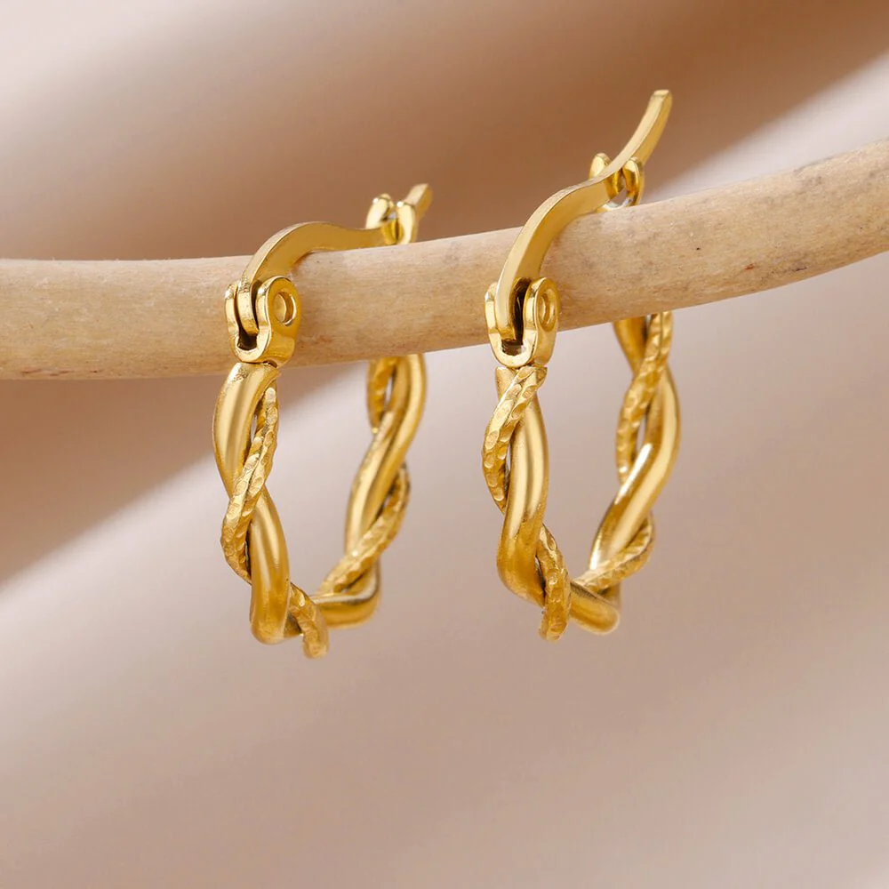 Micara - Twisty Hoops - Ohrringe - Image 2