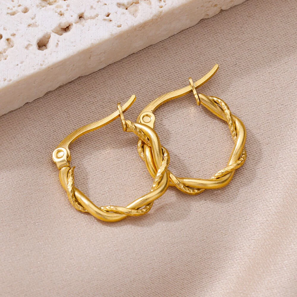 Micara - Twisty Hoops - Ohrringe - Image 3