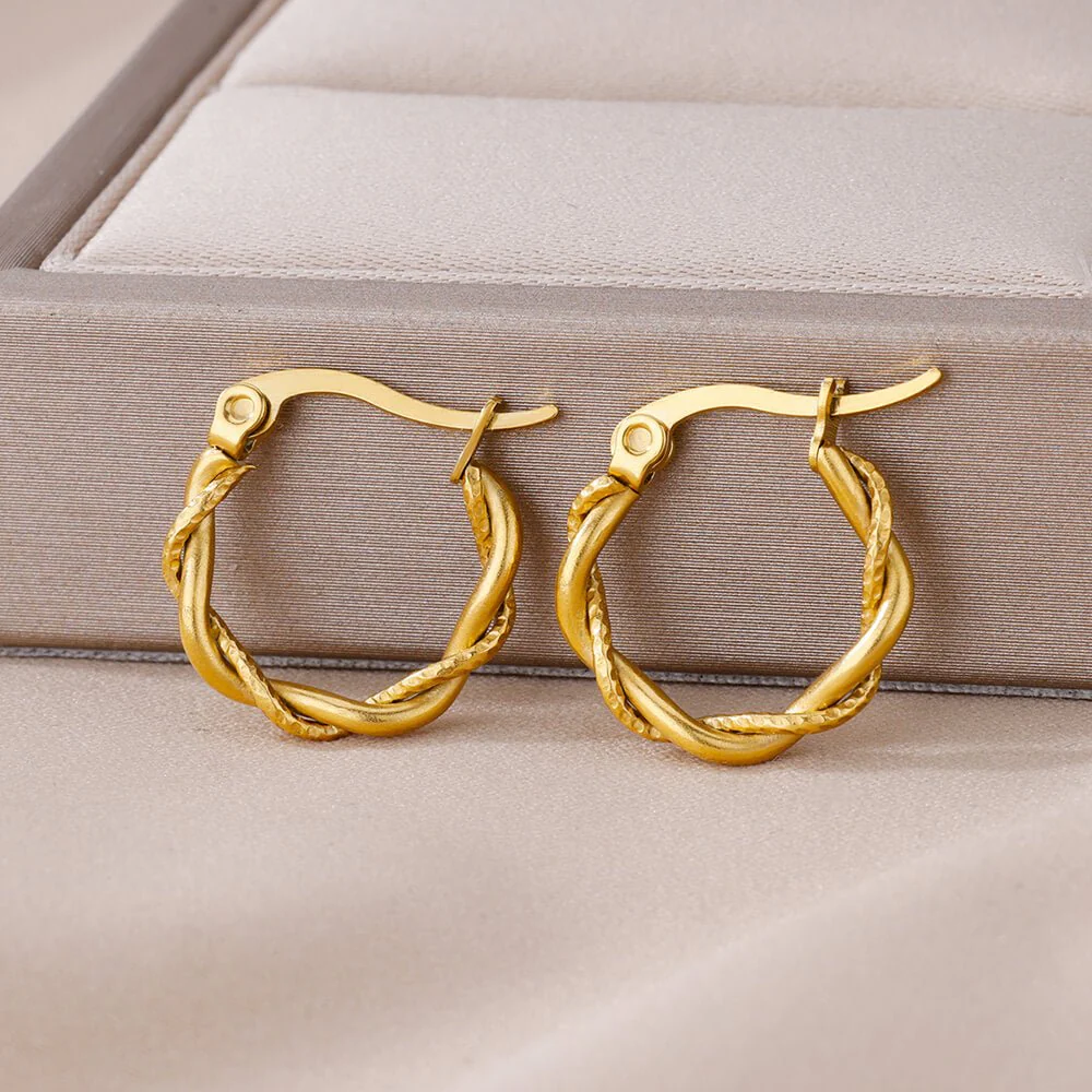 Micara - Twisty Hoops - Ohrringe - Image 4