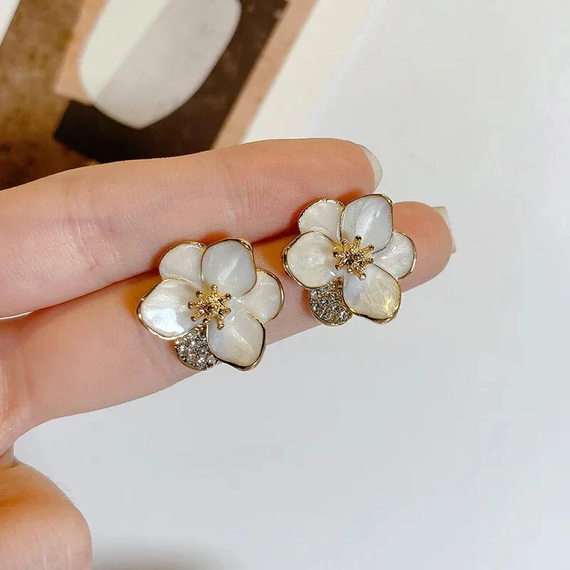 Micara - White Blossoms - Ohrringe - Image 5
