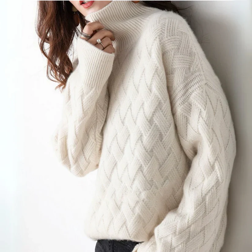 MICHAELA - ELEGANTER LOCKERER KASCHMIR-PULLOVER - Image 2