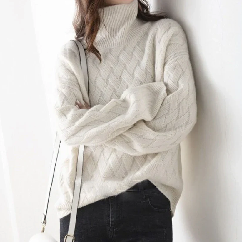 MICHAELA - ELEGANTER LOCKERER KASCHMIR-PULLOVER - Image 3