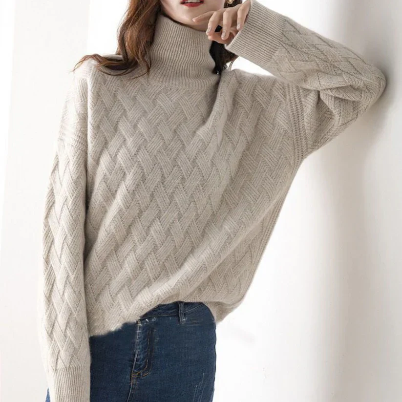 MICHAELA - ELEGANTER LOCKERER KASCHMIR-PULLOVER - Image 5