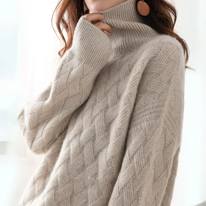 MICHAELA - ELEGANTER LOCKERER KASCHMIR-PULLOVER - Image 6
