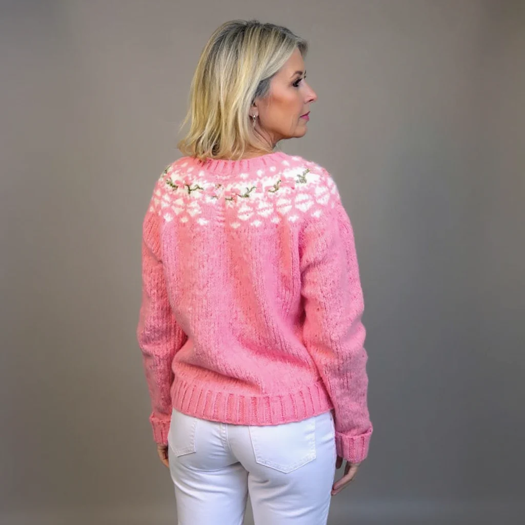 Michelle | Vintage Isländische Strickjacke - Image 3