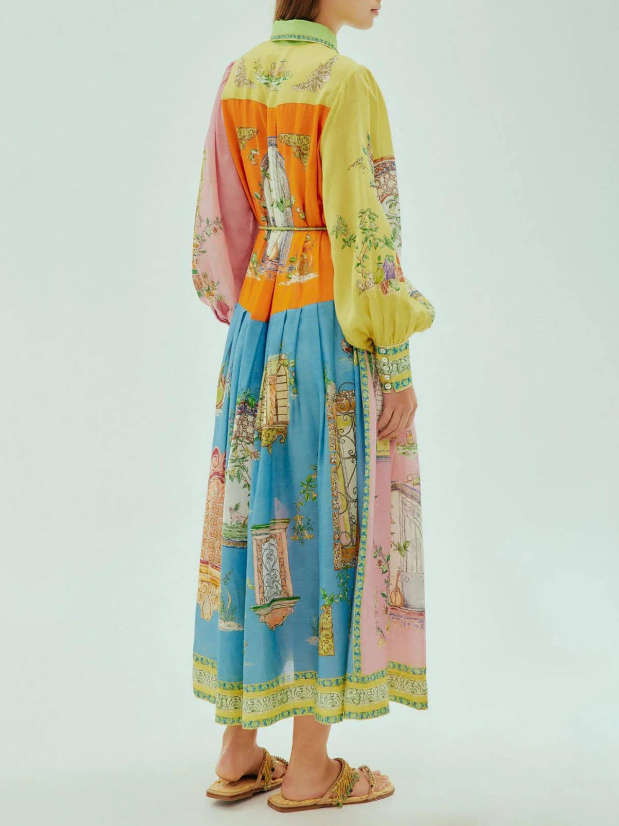 Midikleid Postkarten Sommer - Image 3