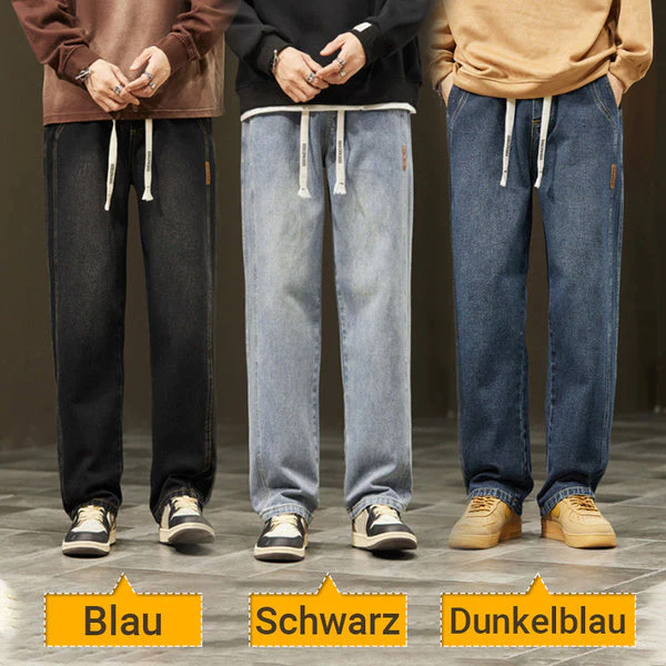 MIKE - GERADE JEANS IM JAPANISCHEN STIL - Image 6