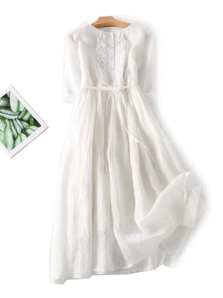 MIL0U - STILVOLLES LEINENKLEID - Image 6
