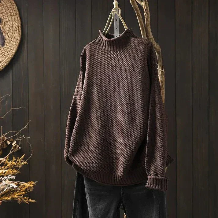 MILOU | GESTRICKTER ROLLKRAGENPULLOVER MIT STIL - Image 3