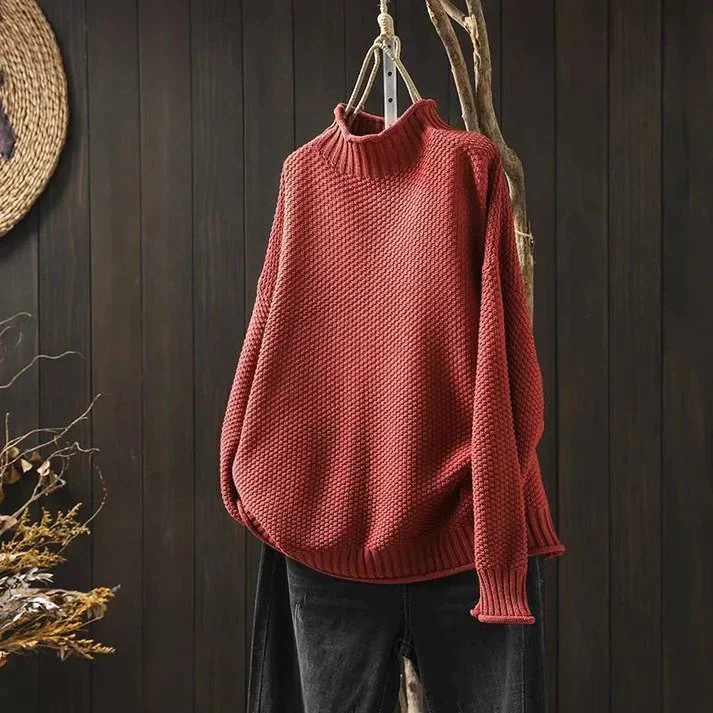 MILOU | GESTRICKTER ROLLKRAGENPULLOVER MIT STIL - Image 5
