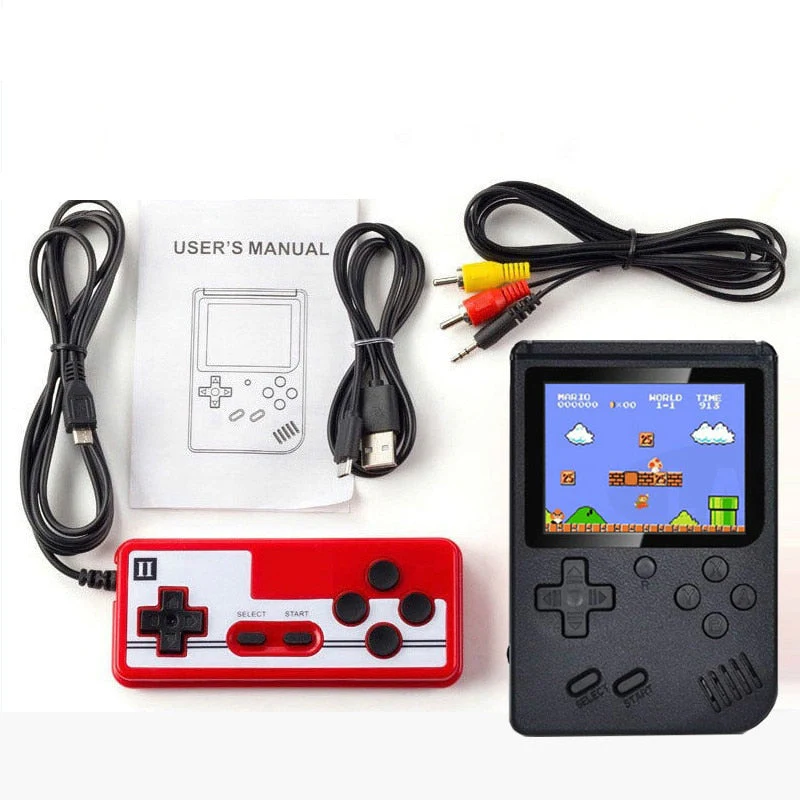 Mini-Retro-Spielkonsole – Tragbarer Handheld-Spielplayer mit 400 vorinstallierten Klassikern für unterwegs - Image 10