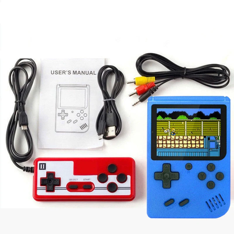 Mini-Retro-Spielkonsole – Tragbarer Handheld-Spielplayer mit 400 vorinstallierten Klassikern für unterwegs - Image 12